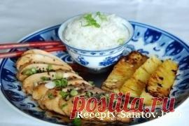Курица с ананасом на гриле - пошаговый рецепт &raquo; Рецепты из ресторанов, идеи домашних блюд. Кулинарные рецепты с фото.