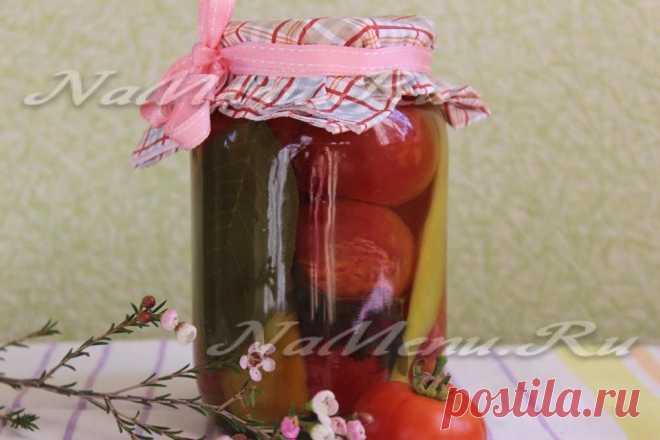 Помидоры консервированные с перцем: рецепт