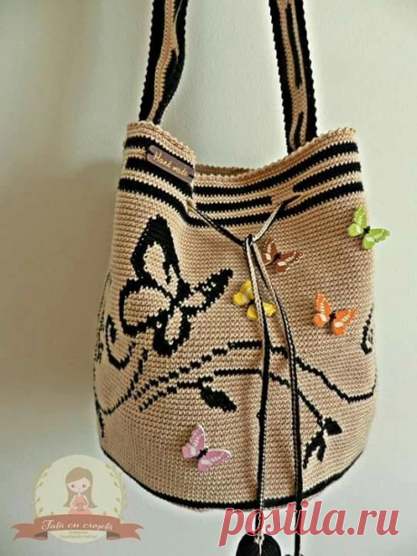 Рюкзаки, мочилы, сумки - как примеры для ваших дальнейших воплощений!
Пробуйте! Я свою уже когда-то связала))