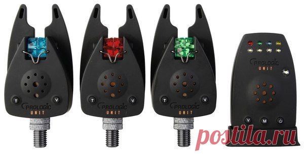 Индикатор поклевки PROLOGIC НАБОР СИГНАЛИЗАТОРОВ С ПЕЙДЖЕРОМ UNIT BITE ALARM SET 3+1 / Богатая добыча