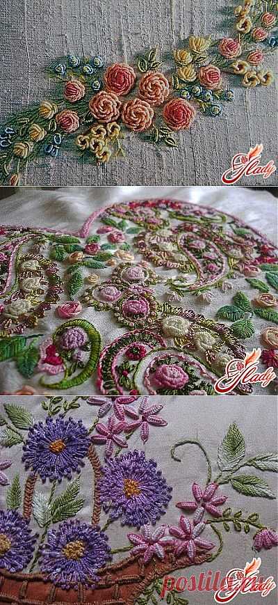 Вышивка рококо – дань моде или очарование классики?.