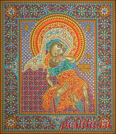 Иконы Богородицы. Икона Взыграние Младенца