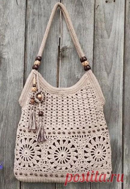 Сумка крючком