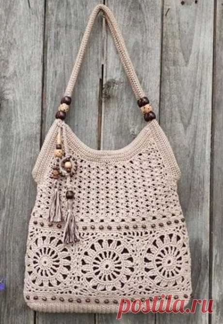 Сумка крючком