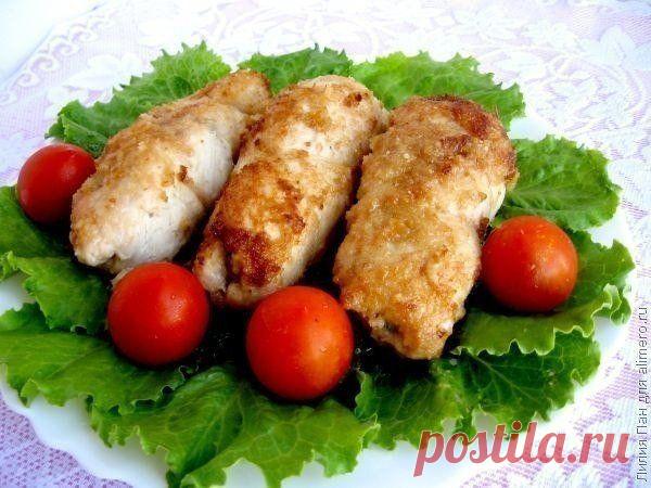 Куриные рулетики с грибами