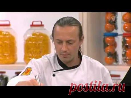 Передача "Время обедать": Ягоды под соусом (02.10.12) - кулинарный видео рецепт на Повар.ру