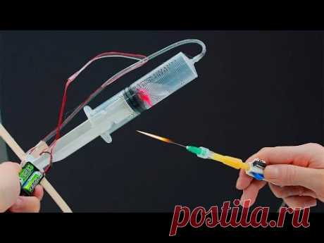 Мини горелка с двигателем своими руками / 1300°С/A DIY mini burner with a motor/1300°С