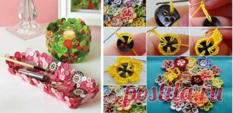 27 idei creative pentru a folosi nasturii in proiecte inspirate