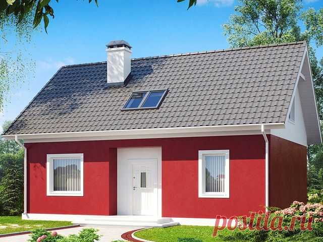 Малина — просторный дом для небольшой семьи