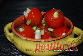 Помидоры соленые, пятидневные - Cooking Palette » Cooking Palette
