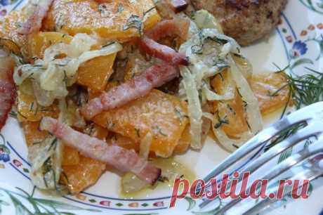Гарнир из тыквы рецепт с фото пошагово - 1000.menu
