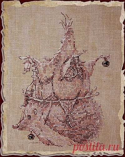 Nimue_Le Herisson (вышивание крестом, схема, xsd и jpg) | Вышивка...