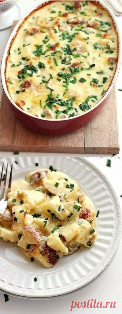 Как приготовить самый вкусный картофель, запеченный в духовке  - рецепт, ингредиенты и фотографии