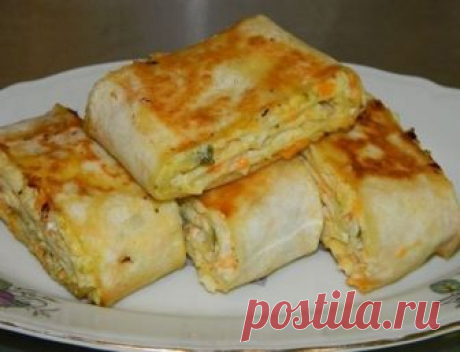 Закуска на миллион - Хрустящая закуска в лаваше Вы только попробуйте, будете готовить постоянно!