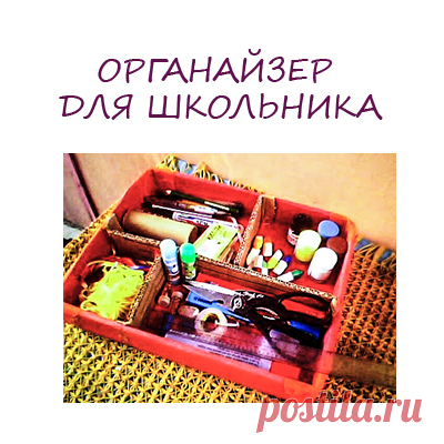 Органайзер для школьника