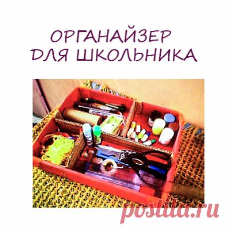 Органайзер для школьника
