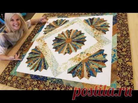 DRESDEN BLOOM QUILT TUTORIAL!