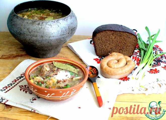 Щи из квашеной капусты, томленные в мультиварке Кулинарный рецепт