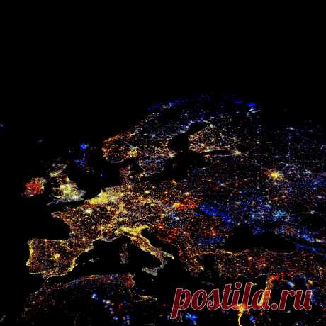 фото из космоса ночной стороны земли - Поиск в Google