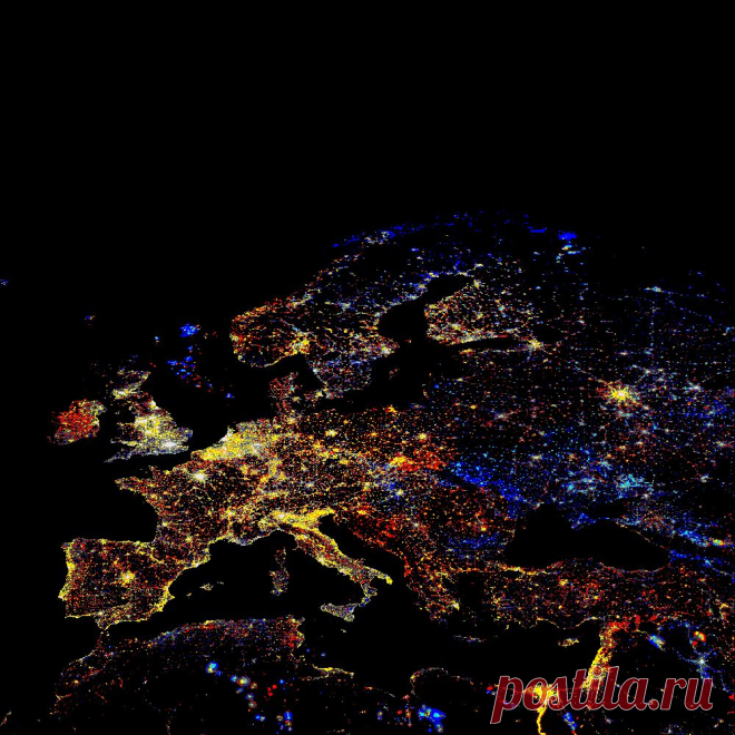 фото из космоса ночной стороны земли - Поиск в Google