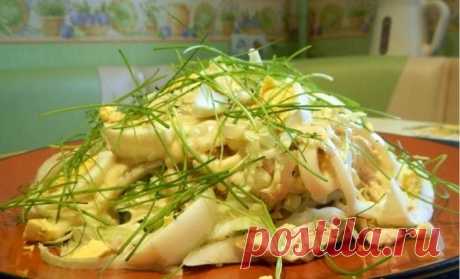 Салат с кальмарами «Самый вкусный» - рецепт с фото / Простые рецепты