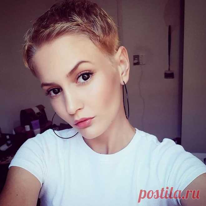 Стрижка пикси для густых и для тонких волос