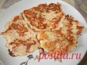 Овсяные оладьи из цветной капусты