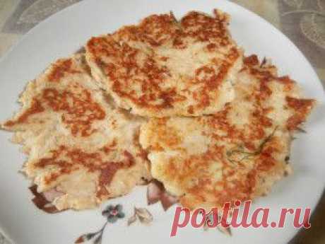 Овсяные оладьи из цветной капусты