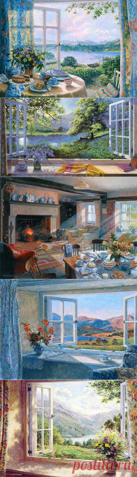 Распахни свои окна в мир! Работы Stephena Darbishire.