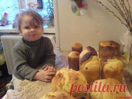Кулич для занятых хозяек