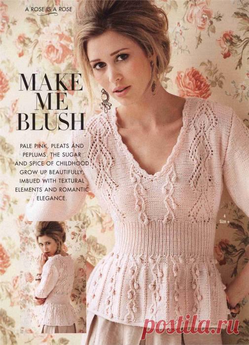 Праздничный пуловер