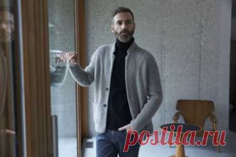 Мужской жакет The Gentleman - Вяжи.ру