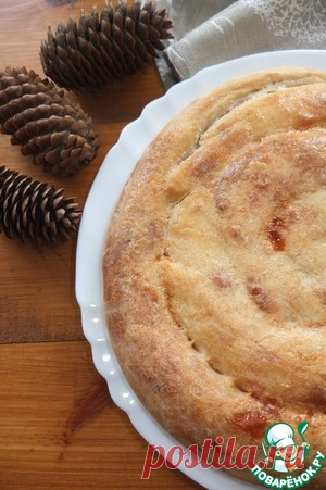 Вертута с сыром и чесноком - кулинарный рецепт