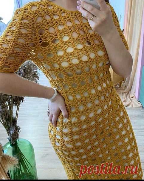 Идея. Платье 
(С подбором схем)
#идея_@crochet_group #платье