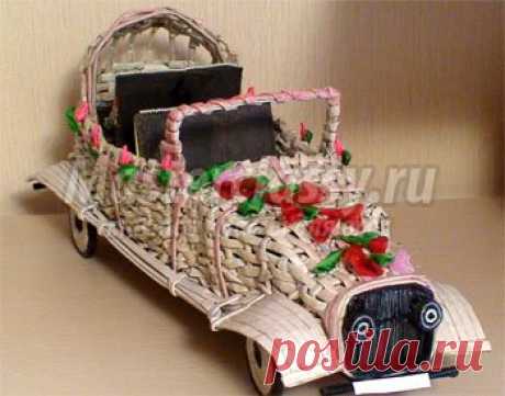 из трубочек газетных телега или тачка: 17 тыс изображений найдено в Яндекс.Картинках