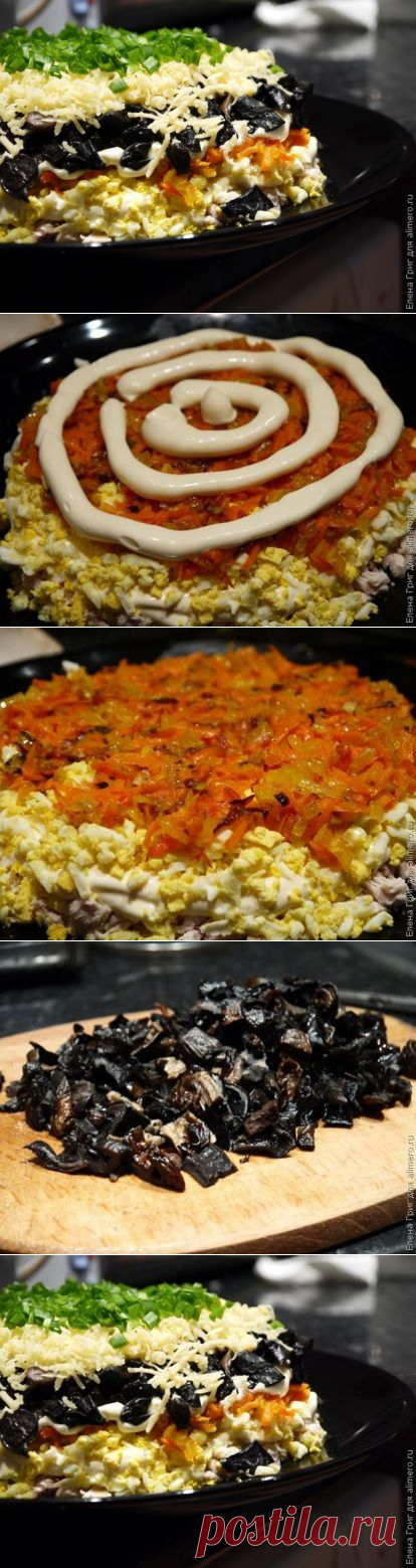 👌 Салат слоеный с курицей, рецепты с фото