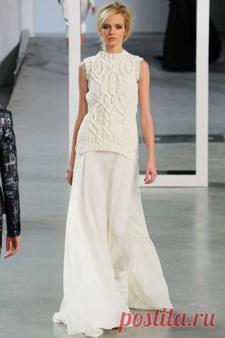 О моде: Вязаные безрукавки от Derek Lam | Мисс Лана Ви | Ms Lana Vi