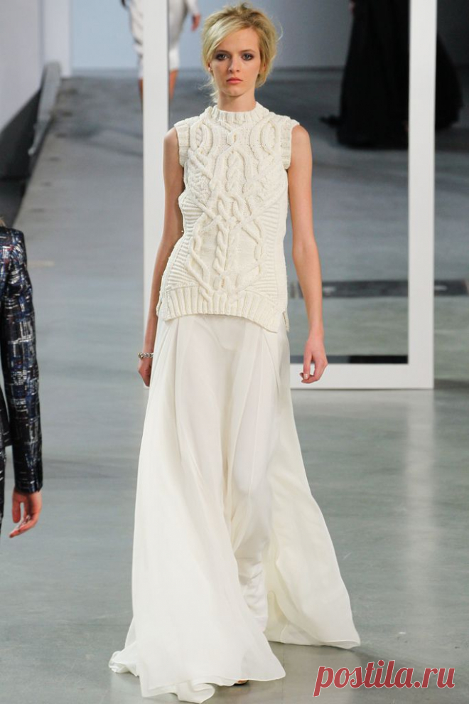 О моде: Вязаные безрукавки от Derek Lam | Мисс Лана Ви | Ms Lana Vi