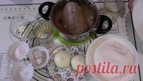 Трубочки с мясом . Жареные пирожки. Тесто для пирожков и пончиков.