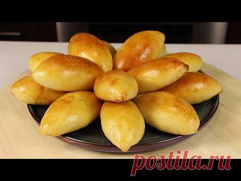 САМЫЕ БЫСТРЫЕ и ВКУСНЫЕ/ Пуховые ПИРОЖКИ БЕЗ ДРОЖЖЕЙ на кефире!
