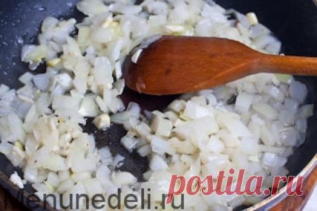 Рецепт ризотто с куриной печенью / Меню недели
