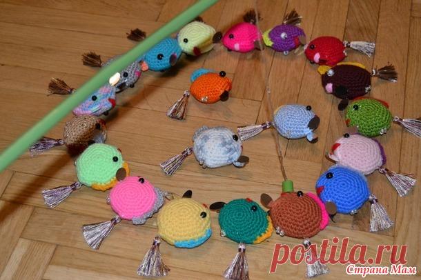 Рыбалка крючком. Остатки (пряжи) сладки. - Вязание - Страна Мам