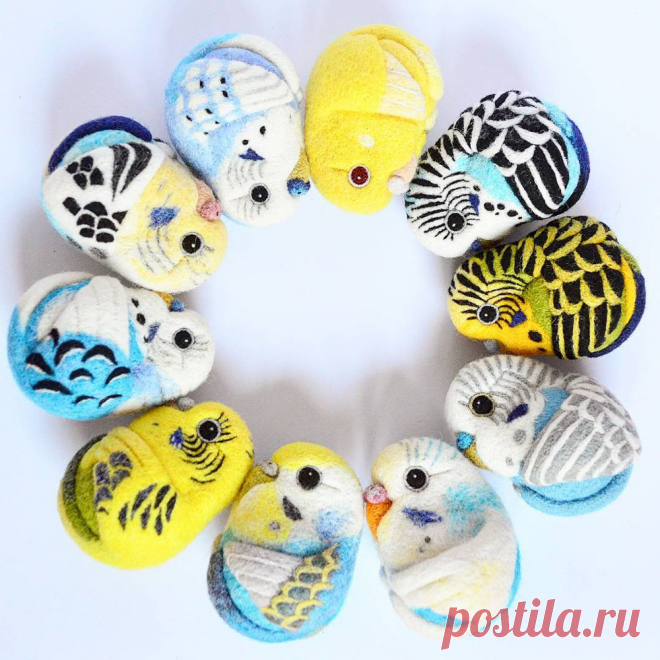 Восхитительное шерстяное вдохновение от Linda Brike