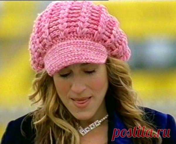 КАК СВЯЗАТЬ КЕПКУ КАК у Сары Джессики Паркер.