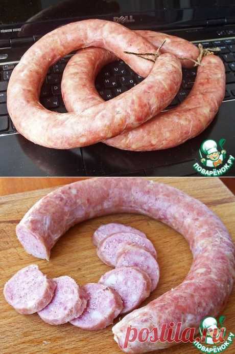 Сервелат финский домашний - кулинарный рецепт