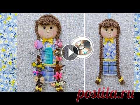 Органайзер для Заколок Своими Руками - DIY Hair Accessories Holder Чудесный органайзер для заколок своими руками...