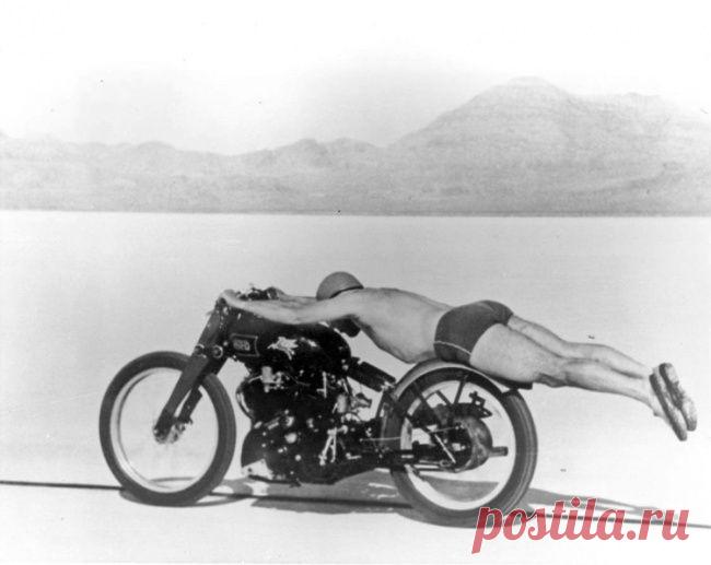 Установление мирового рекорда скорости, 1948.