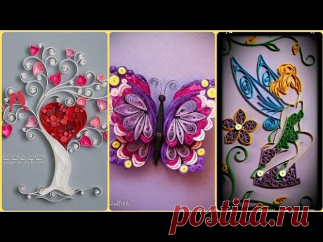 Diy Paper Quilling Craft Ideas || quilling Flower Designs || Quilling Patterns