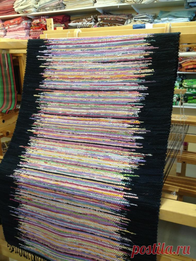 «Подзорина крученая», «Weaving block», «Пряник» и другие техники изготовления домотканых половиков - Ярмарка Мастеров - ручная работа, handmade