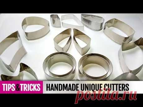 Tips&Tricks How to make your own cutters for polymer clay! Detailed Video Tutorial